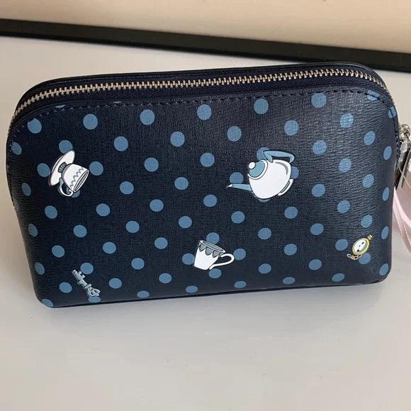 NWT! Kate x Disney Alice in wonderland limited edition Cosmetic Bag/pouch. - Picture 3 of 14